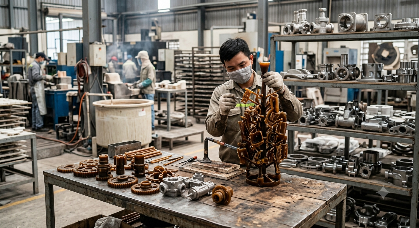 Lý do công nghệ đúc mẫu chảy tạo hình được chi tiết phức tạp