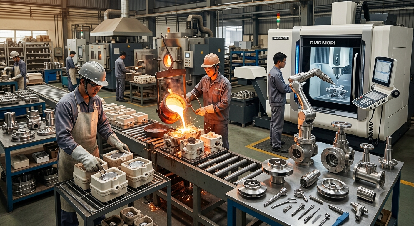 Những yếu tố cần cân nhắc khi lựa chọn phương pháp đúc mẫu chảy inox