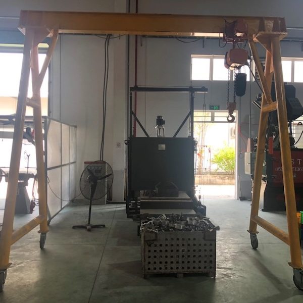 Khu vực rửa hóa chất